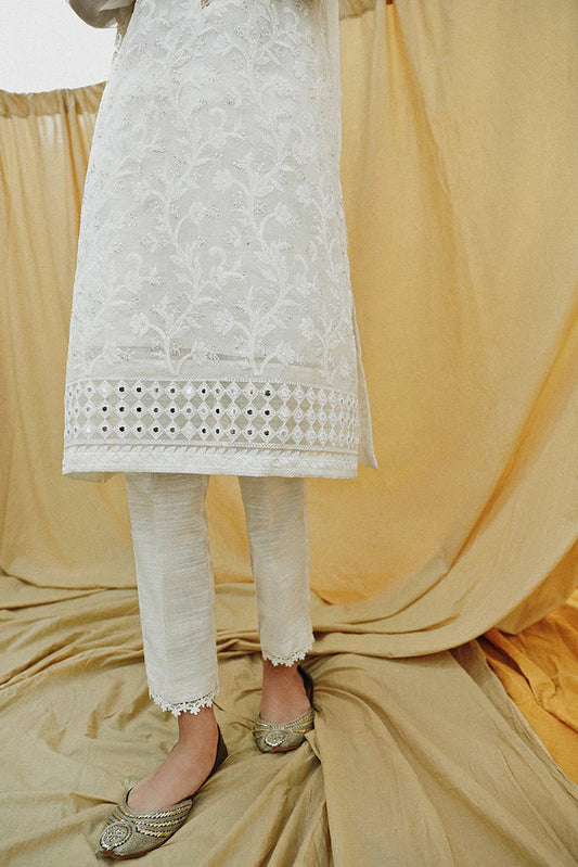 IVORY GLAZE EMBROIDERED SHIRT