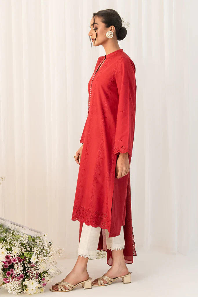 SCARLET SAGE-2PC (SHIRT & DUPATTA)