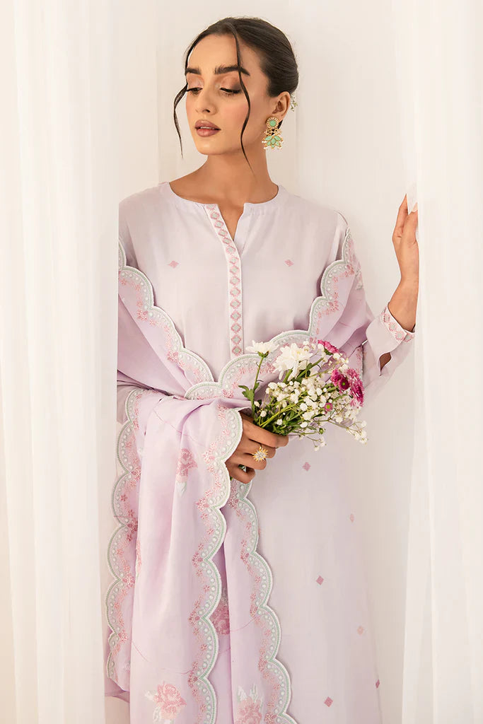 LILAC HAZE-2PC (SHIRT & DUPATTA)