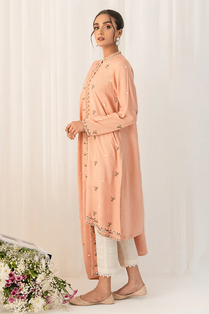 SAND PINK-2PC (SHIRT & DUPATTA)