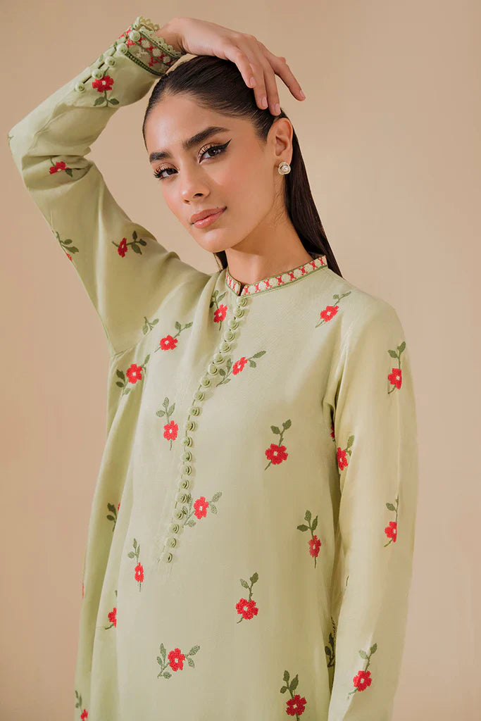 MINT CROZE- EMBROIDERED MARINA SHIRT