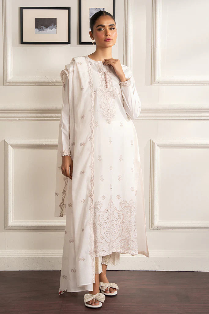 IVORY WHISPER-2 PC (SHIRT & DUPATTA)