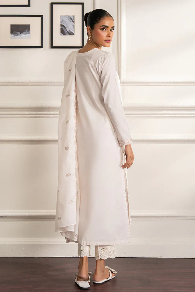 IVORY WHISPER-2 PC (SHIRT & DUPATTA)