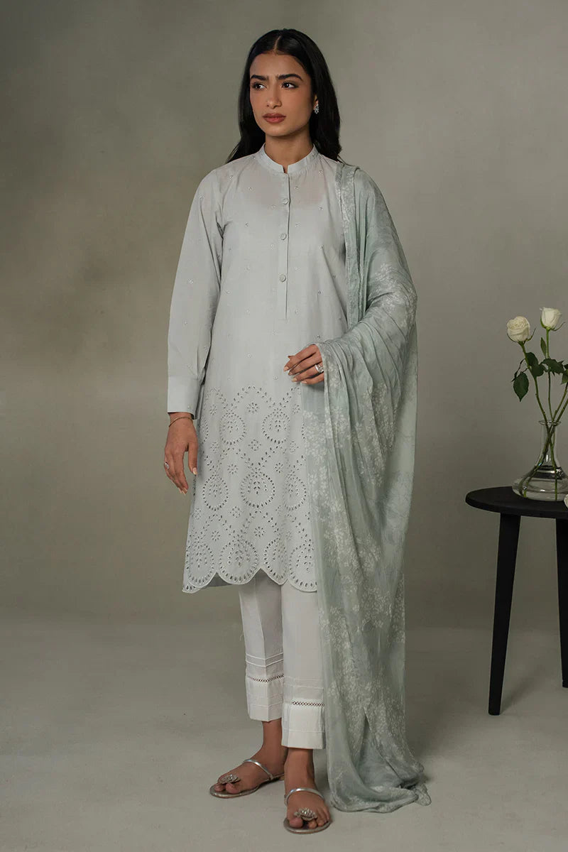 BLUE HAZE-2PC (SHIRT & DUPATTA)