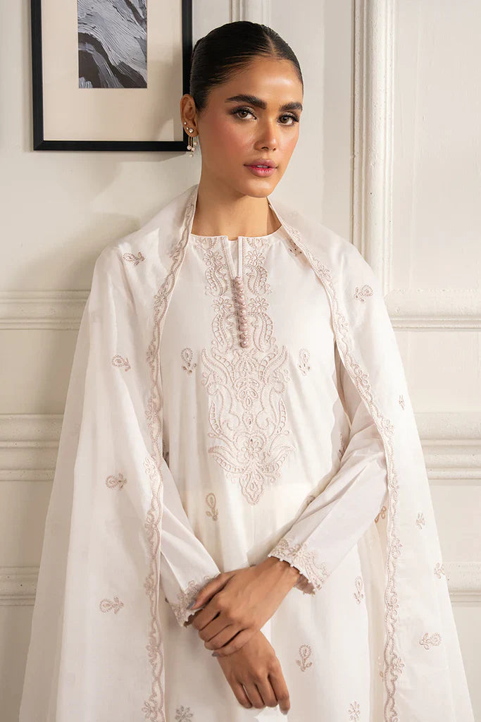 IVORY WHISPER-2 PC (SHIRT & DUPATTA)