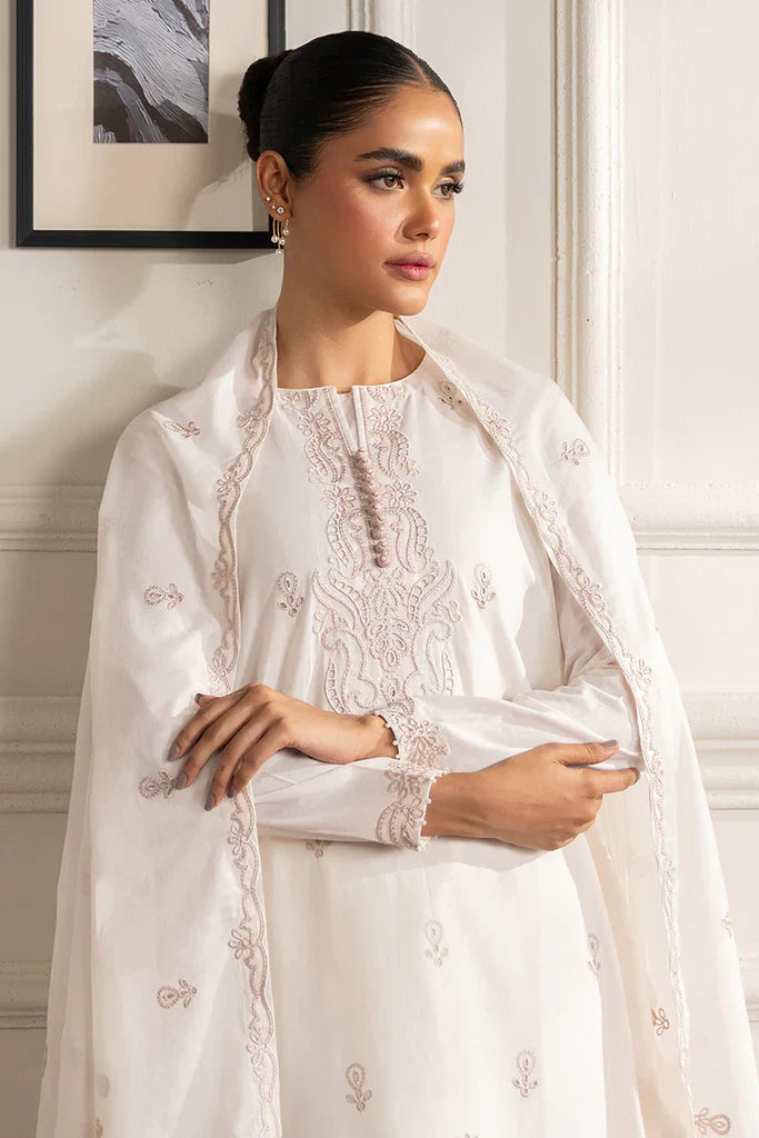 IVORY WHISPER-2 PC (SHIRT & DUPATTA)