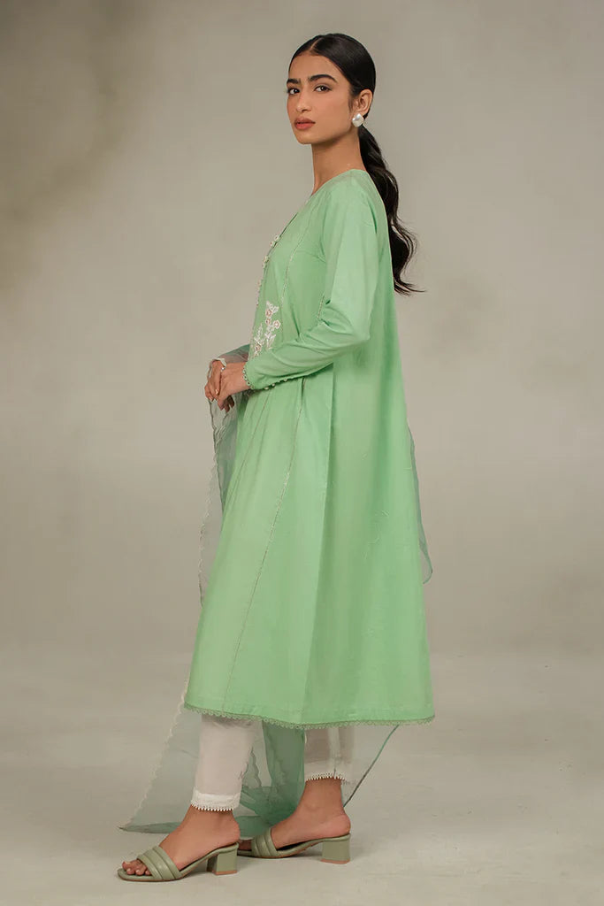 MORNING MIST-2 PIECE (SHIRT & DUPATTA)