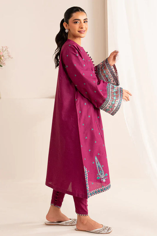 PLUM REGALIA-2 PIECE (SHIRT & TROUSER)