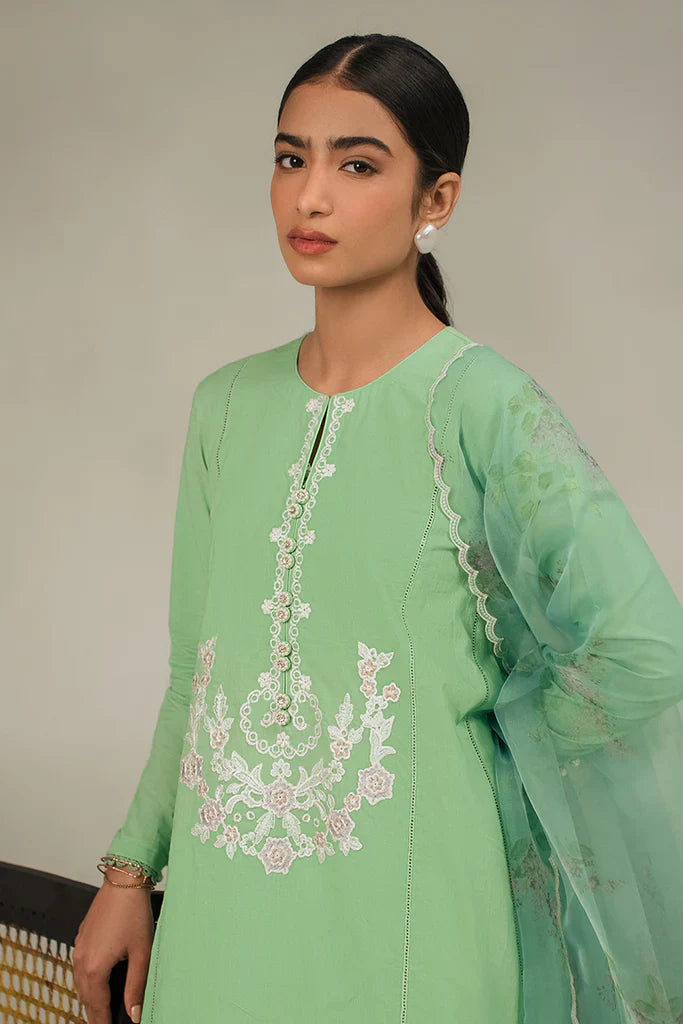 MORNING MIST-2 PIECE (SHIRT & DUPATTA)