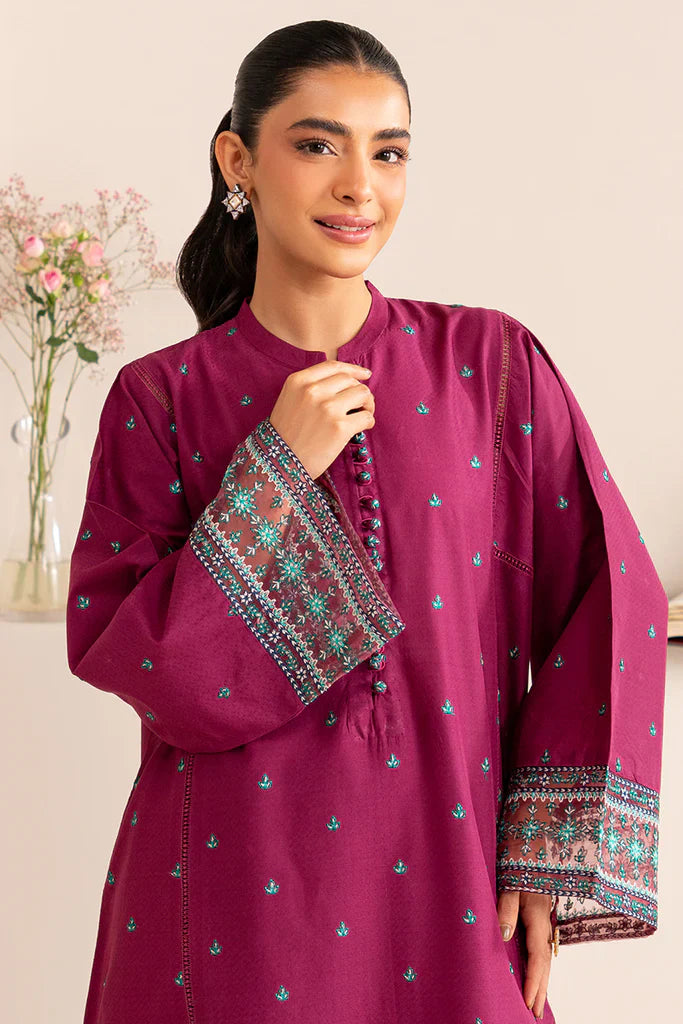 PLUM REGALIA-2 PIECE (SHIRT & TROUSER)