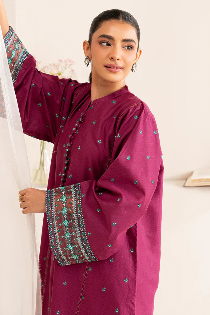 PLUM REGALIA-2 PIECE (SHIRT & TROUSER)