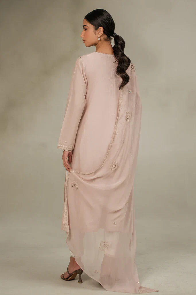 ECRU FAWN-2 PIECE (SHIRT & DUPATTA)