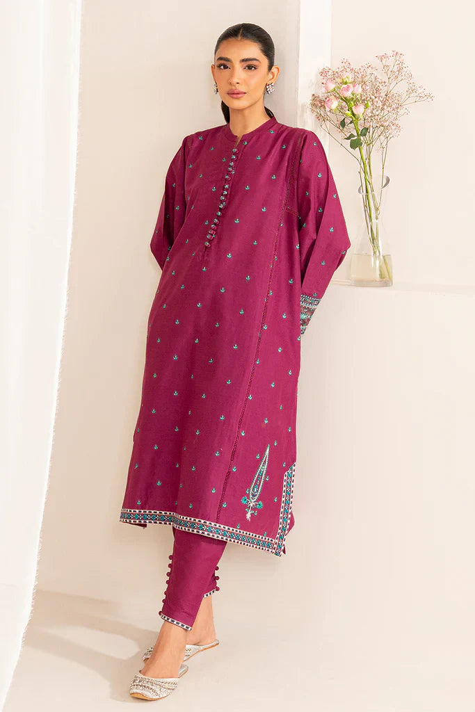 PLUM REGALIA-2 PIECE (SHIRT & TROUSER)