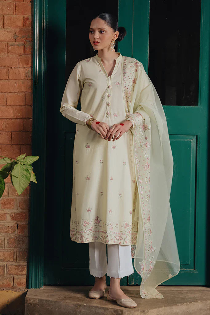 FLORA HEAVEN-2 PIECE (SHIRT & DUPATTA)