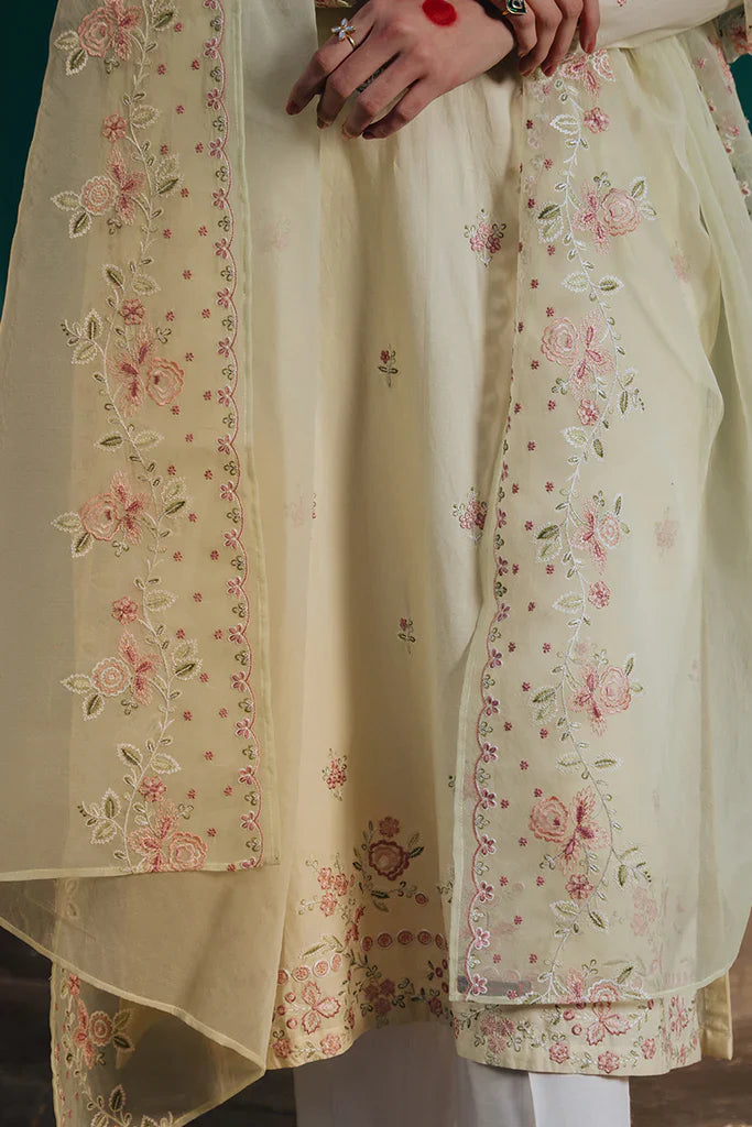 FLORA HEAVEN-2 PIECE (SHIRT & DUPATTA)