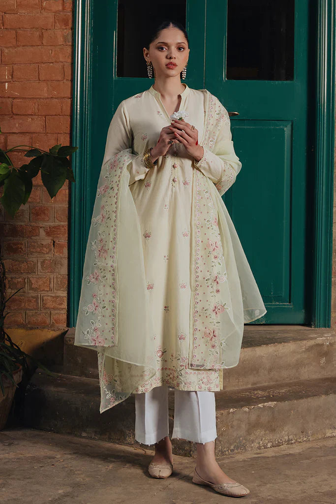 FLORA HEAVEN-2 PIECE (SHIRT & DUPATTA)